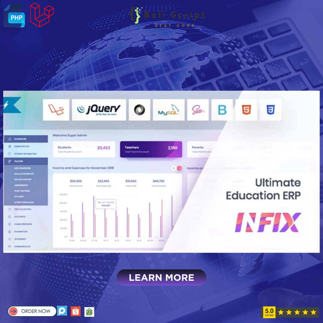 SOURCE CODE WEB INFIXEDU SCHOOL - PERANGKAT LUNAK SISTEM MANAJEMEN SEKOLAH
