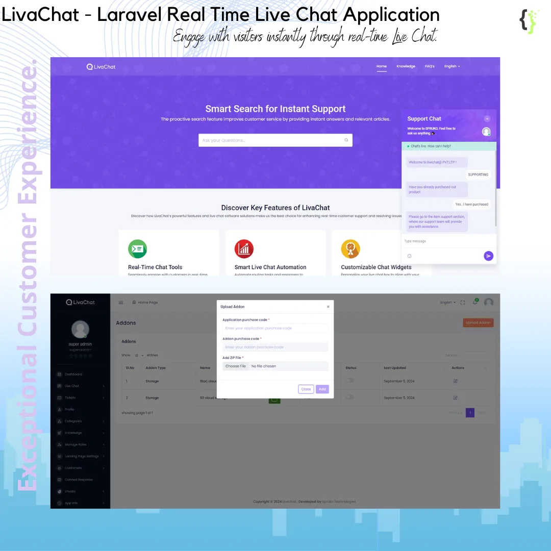 LivaChat – CRM Obrolan Langsung Real-Time untuk Meningkatkan Penjualan & Dukungan