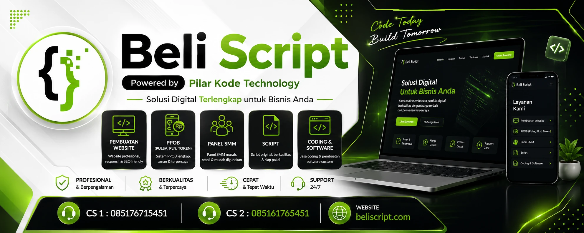 PilarKode & Beli Script Technology