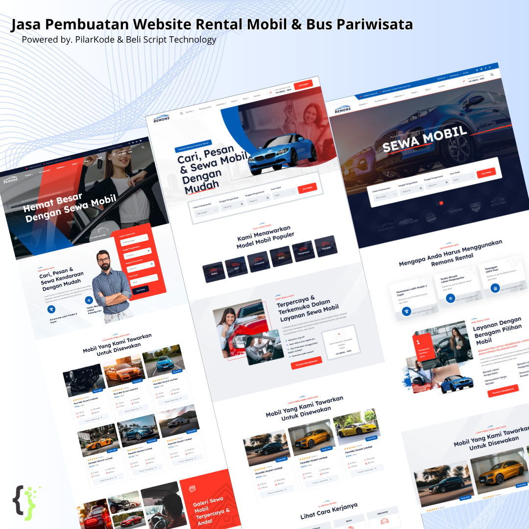 Cara Rahasia Rental Mobil Banjir Orderan 24 Jam: Review Script & Jasa Website Rental Mobil Termurah 2026!