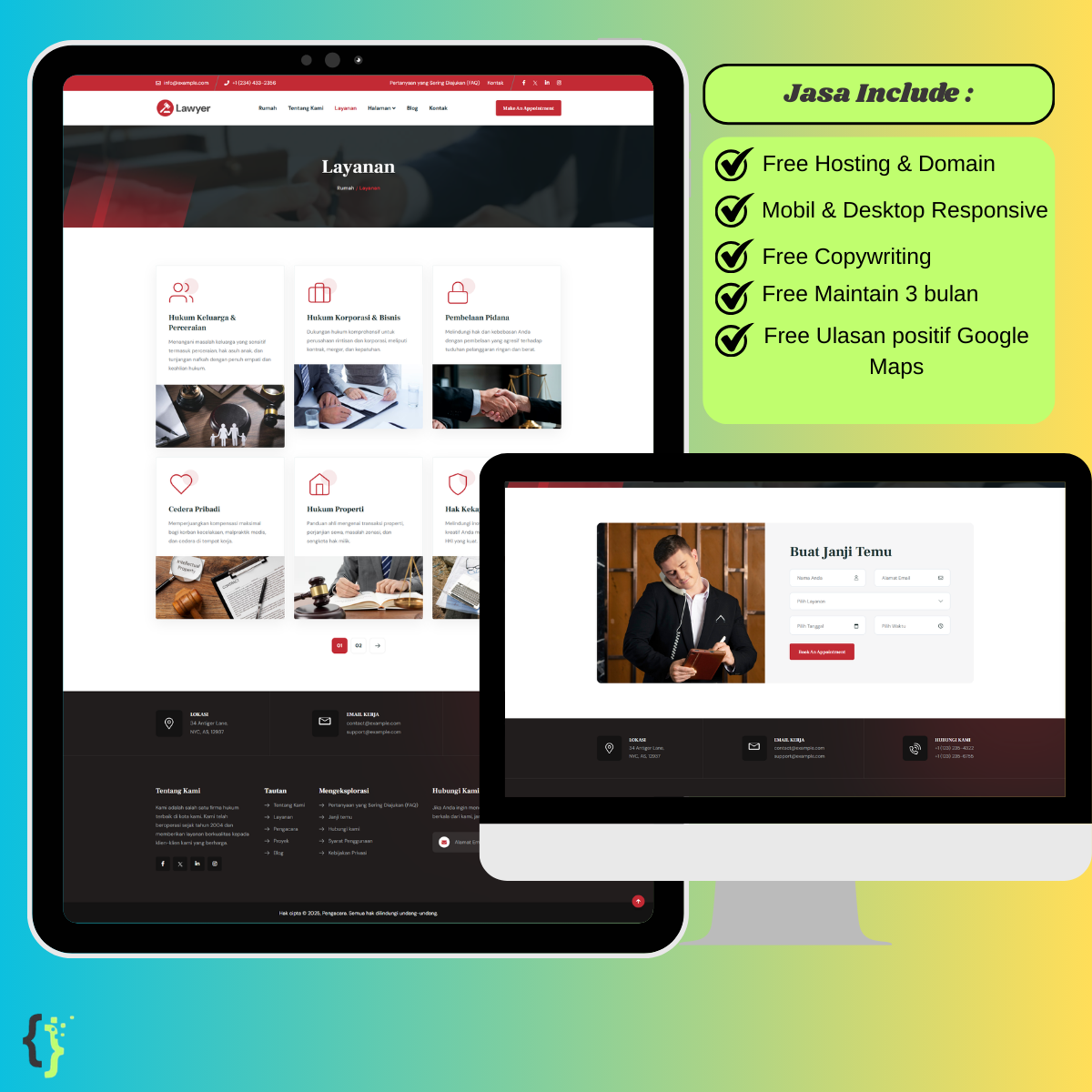 Pentingnya Website Profesional & Aman untuk Pengacara di Era Digital 2026