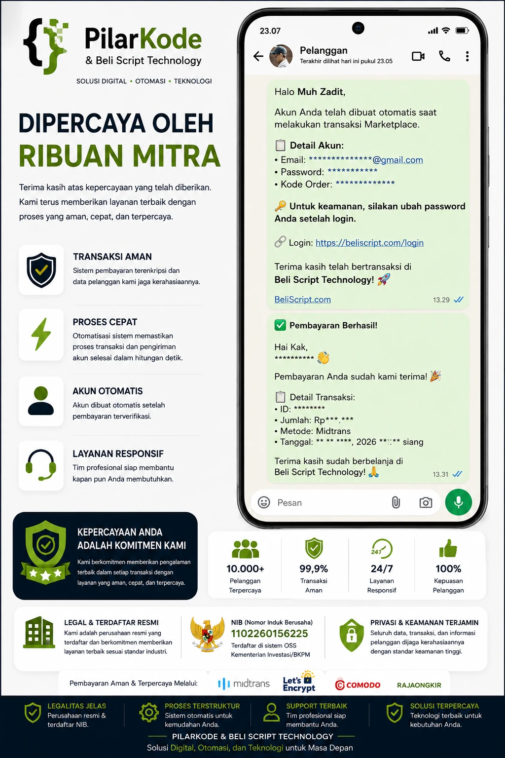 Pembuatan Akun Marketplace