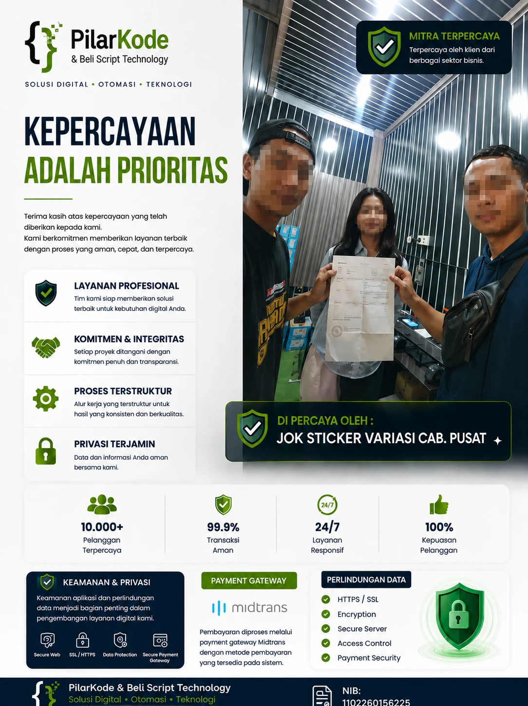 Kontrak kerja sama dengan JOK Sticker Variasi