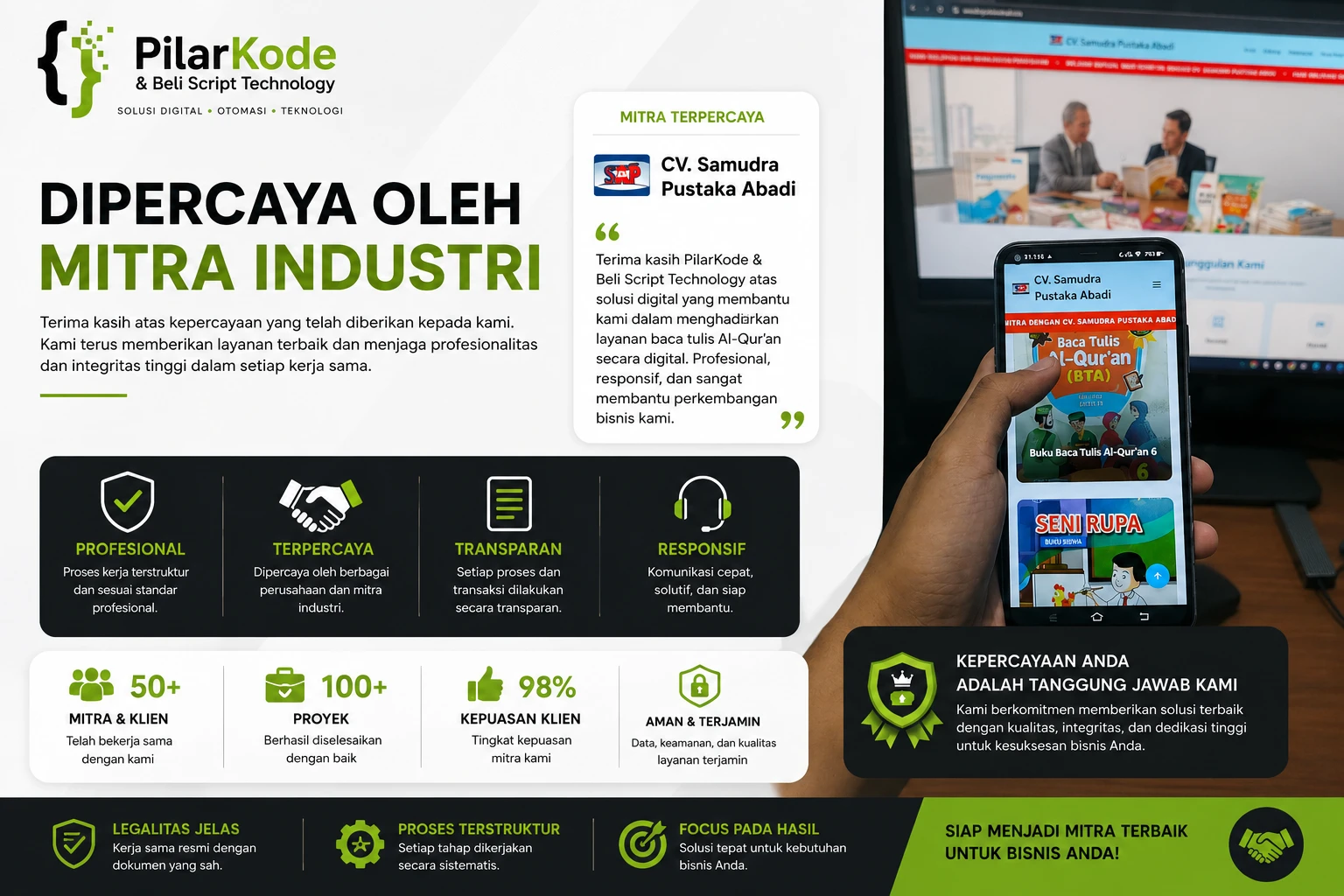 Mitra Industri CV Samudra Pustaka Abadi