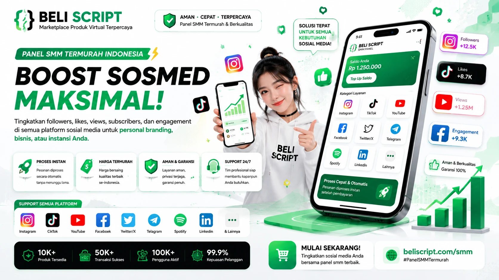 BOOST SOSMED DENGAN PANEL SMM