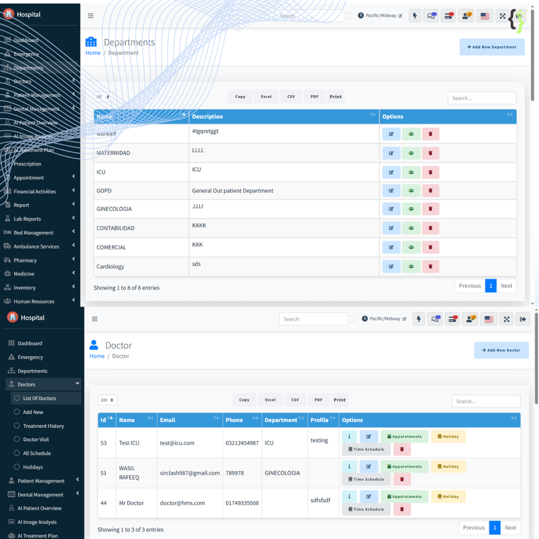 APLIKASI WEB MULTI HOSPITAL - HOSPITAL MANAGEMENT SYSTEM (SAAS) + MOBILE APPS + AI ASSISTANT